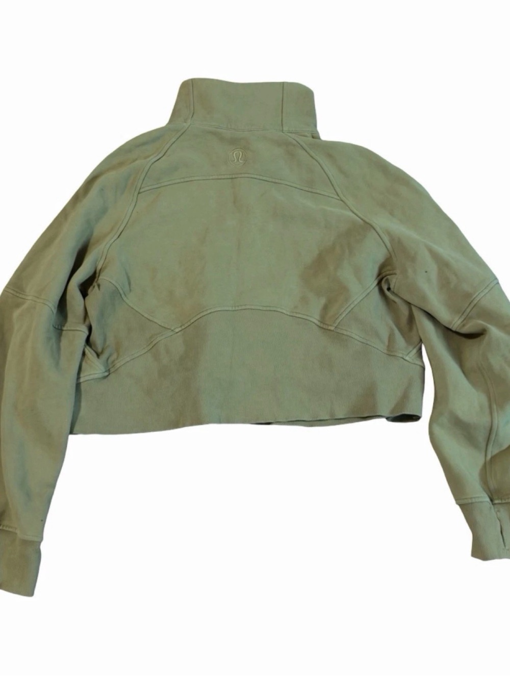 lululemon athletica Olive Green Half-Zip Pullover - Picture 5 of 8